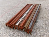 PALLET RACK CROSSBEAMS,  (24) 8',  AS IS WHERE IS C# #16