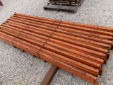 PALLET RACK CROSSBEAMS,  (11) 9', AS IS WHERE IS