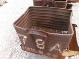 METAL SCRAP BASKET