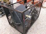 BASKET OF ASSORTED TRUCK PARTS