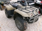 2002 YAMAHA BIG BEAR 400 ATV, 1059 MILES,  2WD, GAS, STARTS/RUNS, TITLE, AS