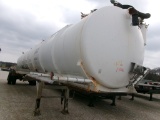 2012 TROXELL WATER VACUUM TRAILER,  43', DAMAGE, MISSING (1) AXLE, 150BBL C