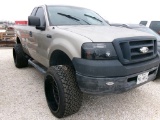 2008 FORD F150 PICKUP TRUCK,  EXTENDED CAB, 2WD, 4.2L GAS, A/T, A/C, STARTS