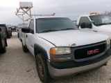2002 GMC 2500 UTILITY SERVICE PICKUP TRUCK, 180840 MILES,  REGULAR CAB, 2WD