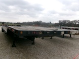 1987 TRANSCRAFT STEP DECK TRAILER,  53', 11' UPPER DECK, 36' DECK, 5' DOVET