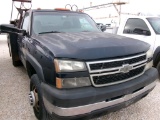 2006 CHEVY 3500 UTILITY SERVICE TRUCK, 181565 MILES,  REGULAR CAB, 2WD, 6.0