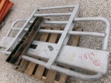 ALUMINUM SEMI GRILL GUARD,  CAME OFF PETERBILT, AS IS WHERE IS