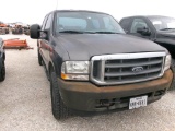 2003 FORD F250 PICKUP TRUCK, 284017 MILES,  CREWCAB, 4X4, 7.3L POWERSTROKE