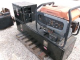 GENERATOR/TOOLBOX COMBO,  GAS, AS IS WHERE IS