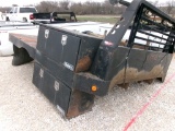HILLSBORO UNMOUNTED PICKUP TRUCK FLATBED,  12', CAME OFF FORD F550, AS IS W