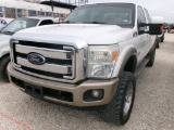 2011 FORD F250 KING RANCH PICKUP TRUCK, 131000 MILES,  CREWCAB, 4X4, 6.7L P