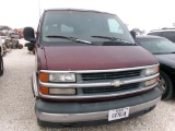 1996 CHEVY 1500 PASSENGER VAN, 198200 MILES,  FULLY LOADED, 2WD, GAS, A/T,