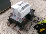 BATTERY CHARGERS,  (2) AS IS WHERE IS