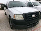 2008 FORD F150 PICKUP TRUCK, 170820 MILES,  EXTENDED CAB, 2WD, 4.2L GAS, A/