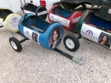 LAWN MOWER TRAIN CARS,  (5)