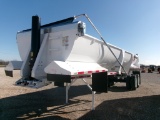 2024 DURA-HAUL END DUMP TRAILER,  34', ELECTRIC TARP, TANDEM AXLE, SPRING R