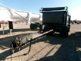 PUP DUMP,  12' DUMP BODY, ELECTRIC TARP, TANDEM AXLE, SPRING RIDE, PINTLE H