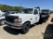 1997 FORD F350 FLATBED TRUCK, 211,148+mi  7.3 DIESEL, 5 SPEED, SINGLE AXLE,