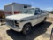 1985 FORD F100 TRUCK, 57680+ mi,  V8 GAS, AUTO, PS, AC, S# 1FTCF15F8FLA3139