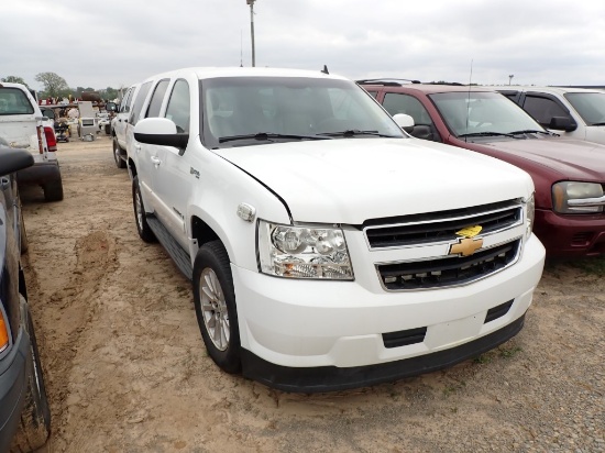 2009 CHEVROLET TAHOE HYBRID, SUV,  V8, PS, AC,
