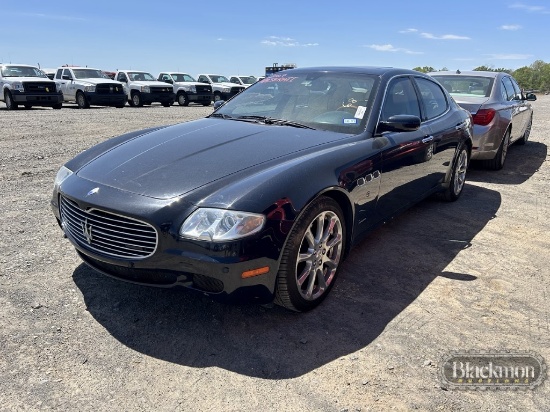 2007 MASERATI QUATTROPPE CAR, 60820+ mi,  V8 GAS, AUTO, PS, AC, S# 0028119