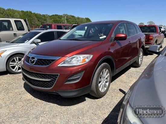 2010 MAZDA CX9 SUV, 242,875+ mi,  V6 GAS, AUTO, 3RD ROW, PS, AC, S# 0208455