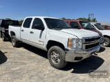 2012 CHEVROLET 2500 HD TRUCK, 338,298+mi  V8 GAS, AUTO, CREW CAB, 4X4, PS,