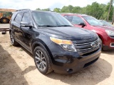 2015 FORD EXPLORER SUV, 126,626+ mi,  V6 GAS, AUTO, PS, AC, 3RD ROW, S# 579