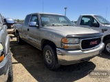 2000 GMC SIERRA TRUCK, 343,763+mi,  EXTENDEDCAB, V8 GAS, AUTO, 4X4, PS, AC,