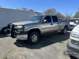 2003 CHEVROLET 2500 HD TRUCK, 228k+ mi,  4WD, CREWCAB, BRUSH GUARD, S# 1GCK