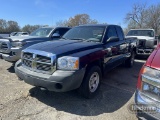 2006 DODGE DAKOTA TRUCK, 166,794+ mi,  4WD, EXTENDED CAB, S# 1D7HW22K165612