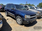 2003 CHEVROLET TRAIL BLAZER SUV,  4.2L, GAS, AUTO,4 X4, PS, PW, PL, AC, * R