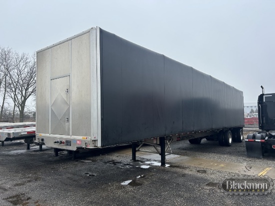 2023 Benson 48'x102” Flatbed Curtain Side Trailer with Fastrak Tarpstop Curtain System,