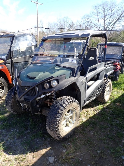 JOHN DEERE RSX ATV, 567+ htrs,  4 X 4, GAS, DUMP BED