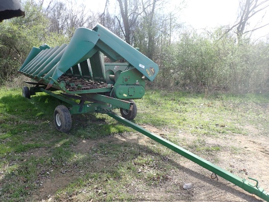 JOHN DEERE 893 HEADER,  PTO, * NO TRAILER* S# 76643