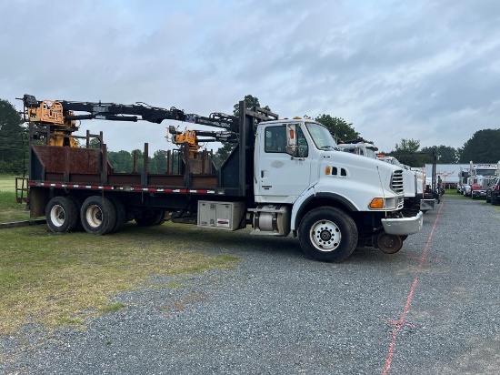 2007 STERLING HYRAIL GRAPPLE TRUCK, 123,667+ mi,  MERCEDES DIESEL, 8 LL, TW
