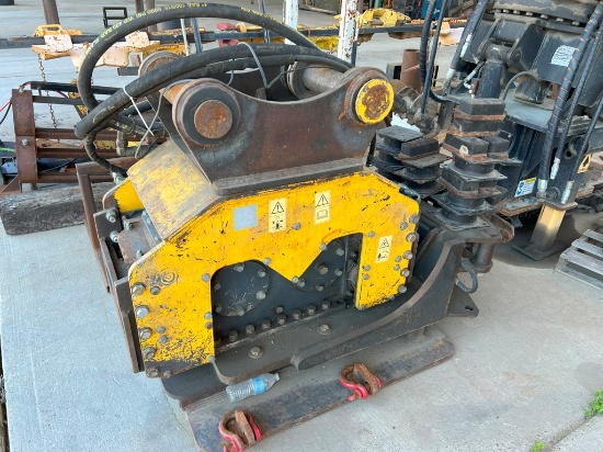 Malaguti PM702 Vibratory Pile Driver, Excavator Attachment, Co#Driver