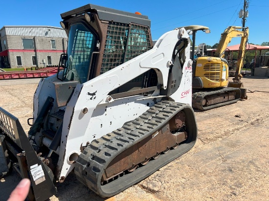 2007 BOBCAT T320 SKID STEER, 3,308 Hours,  RUBBER TRACKS,CAB & AIR,  - SELL