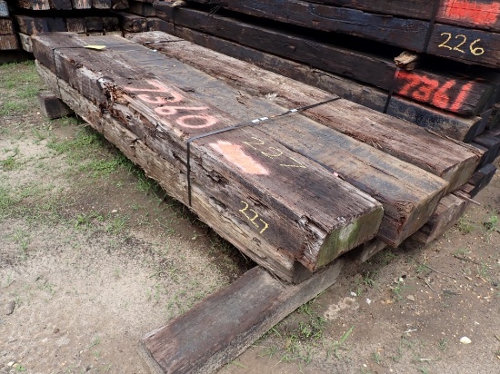 (6) LARGE TIMBERS