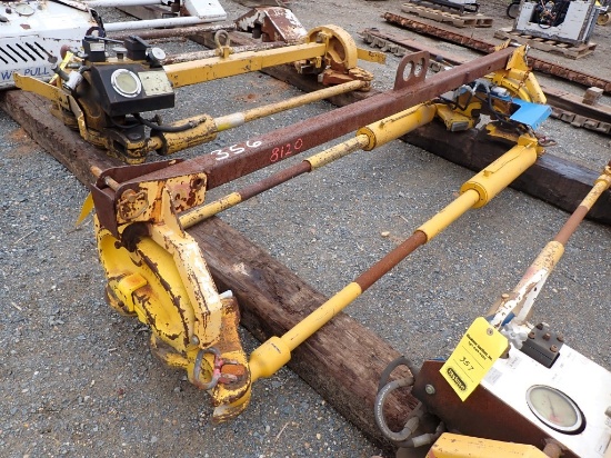 GEISMAR TH120 HYDRAULIC RAIL PULLER/STRETCHER,  120TON