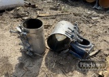 (3) PIPE CLAMPS