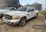 2008 DODGE RAM 2500 TRUCK, 94,400+ mi,  CREWCAB, CUMMINS, AUTO, PS, AC, S#