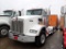 2012 KENWORTH T800 TRUCK TRACTOR,  CUMMINS DIESEL, 18 SPEED, TRI AXLE, AIR