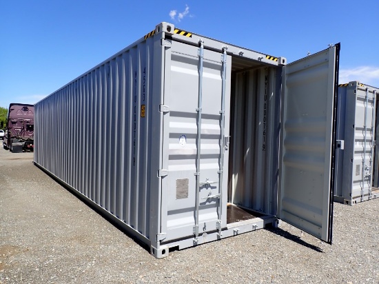 CONTAINER,  40', HIGH CUBE, MULTI DOOR, *NEW/ONE TRIP* S# NYIU0007619