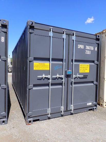 CONTAINER,  20', HIGH CUBE, MULTI DOOR, *NEW/ONE TRIP, S# SPRU2607678