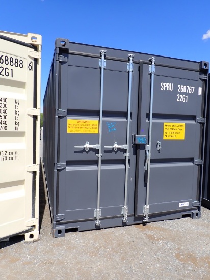 CONTAINER,  20', CONTAINER, HIGH CUBE, MULTI DOOR, *NEW/ONE TRIP* S# SPRU26