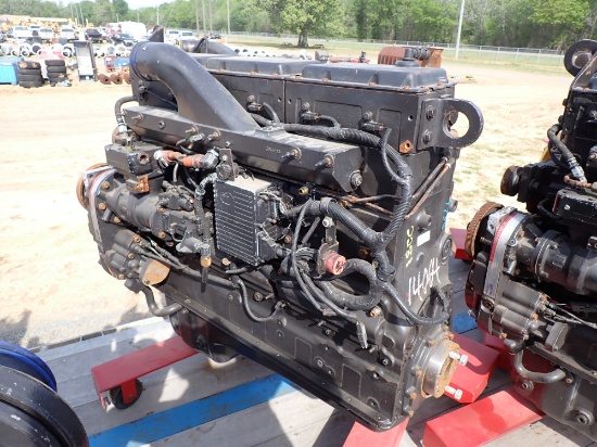 CUMMINS N-14 ENGINE,  DIESEL, WITH TURBO