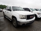 2010 GMC SIERRA 1500 TRUCK, 301,710+mi  CREW CAB, 4 X 4, V8, GAS, AUTO, PS,