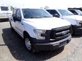 2018 FORD F150 TRUCK, 154,239+ mi,  V8 GAS, AUTO, CREWCAB, PS, AC, S# 13812