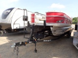 2015 SILVERWAVE 230 PONTOON BOAT,  23', SUZUKI 115-HP OUTBOARD, WITH 2022 R